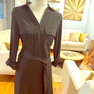 Jones New York belted shirt dress